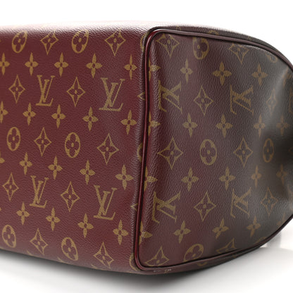 Louis Vuitton Monogram Mirage Speedy 30 Bordeaux 9 of 10