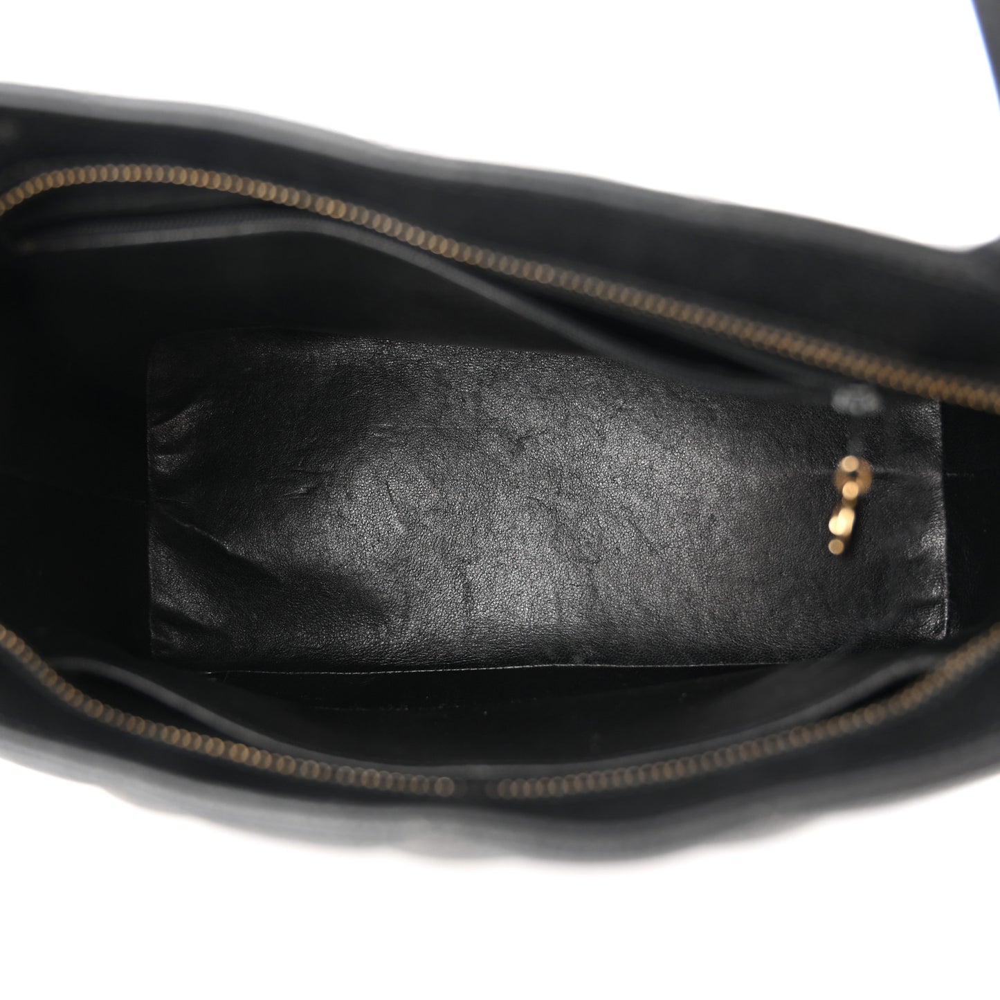 Caviar Quilted Medallion Tote Black