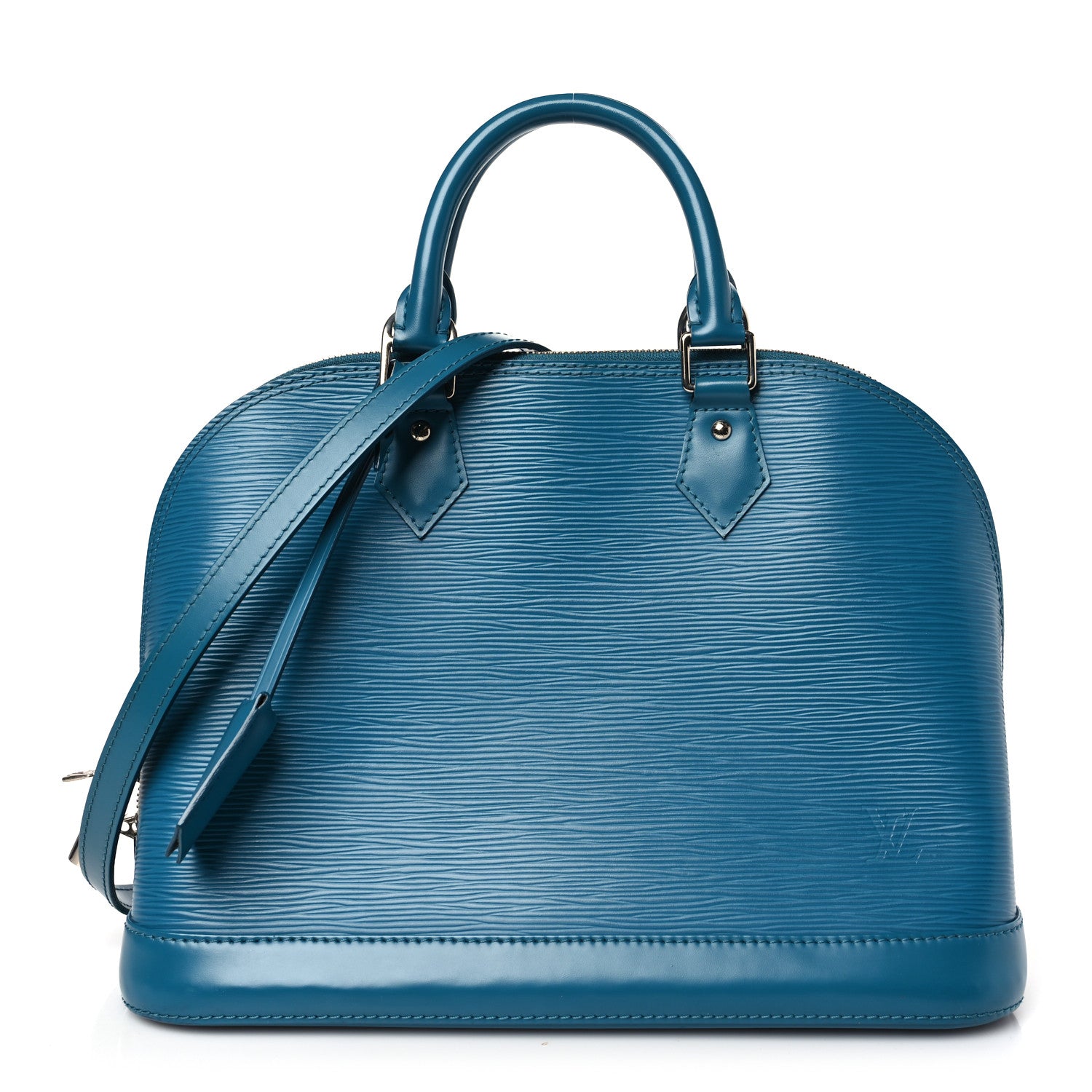 Louis Vuitton Epi Alma PM Cyan 1 of 8