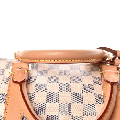 Louis Vuitton Damier Azur Keepall Bandouliere 55 17 of 22