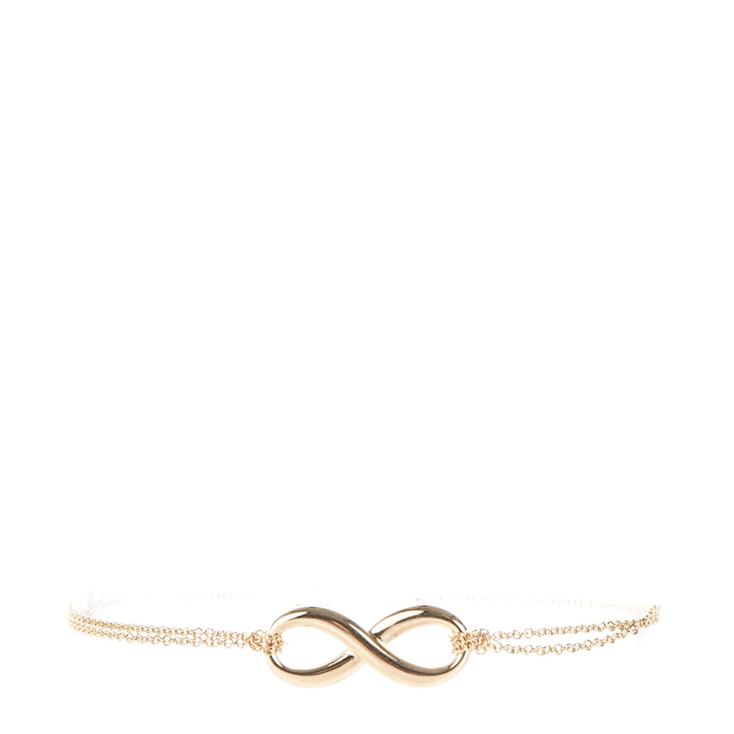 18K Yellow Gold Infinity Bracelet