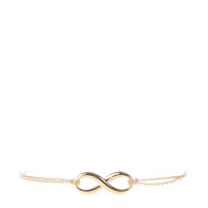 Tiffany 18K Yellow Gold Infinity Bracelet 1 of 6