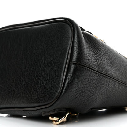 Chloe Suede Calfskin Mini Faye Backpack Black 10 of 10