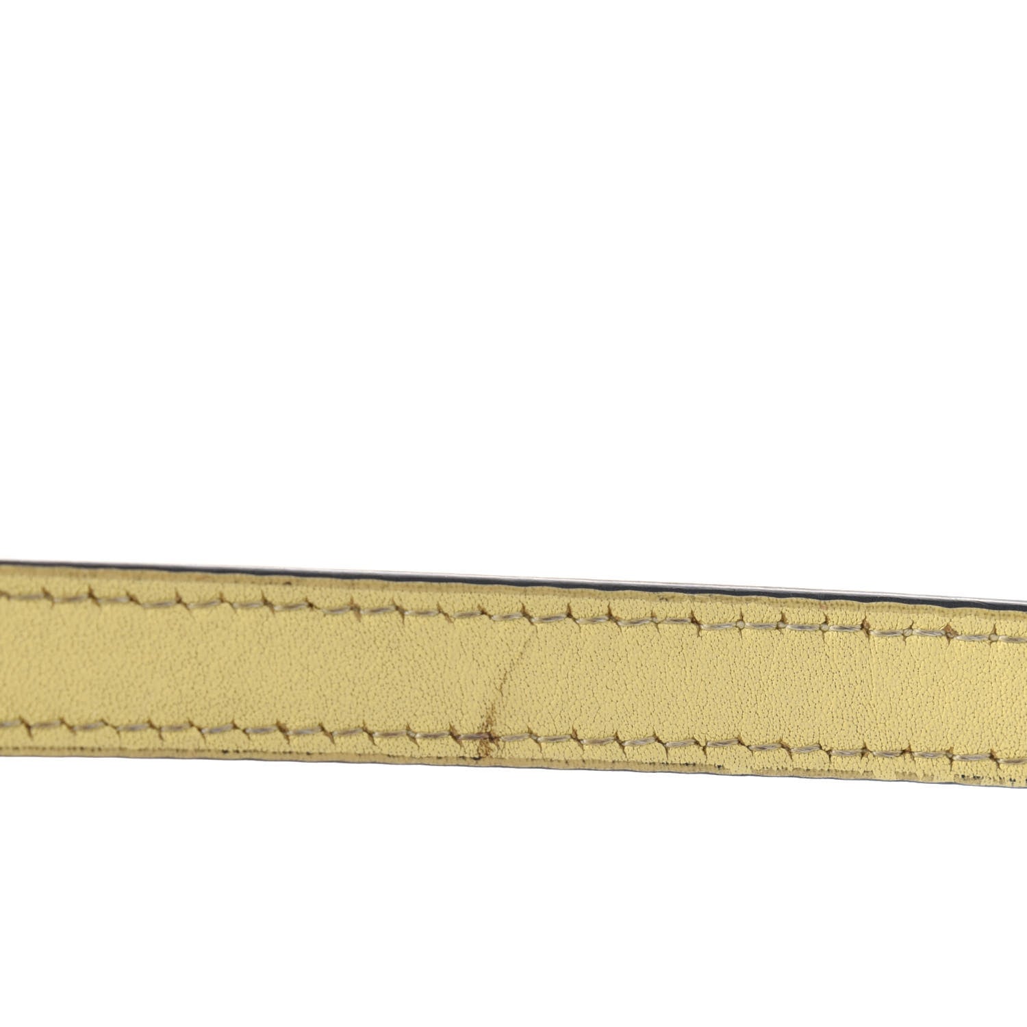 MCM Calfskin Mini Claudia Crossbody Bag Yellow 21 of 23