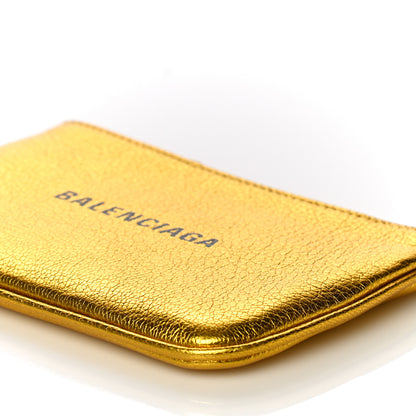 Balenciaga Metallic Calfskin Everyday XS Pouch Gold 10 of 10