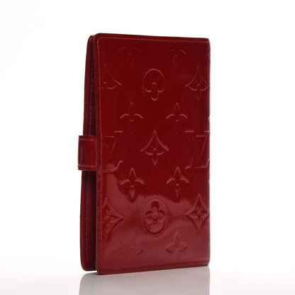 Louis Vuitton Vernis Small Ring Agenda Cover Pomme D'Amour 3 of 8