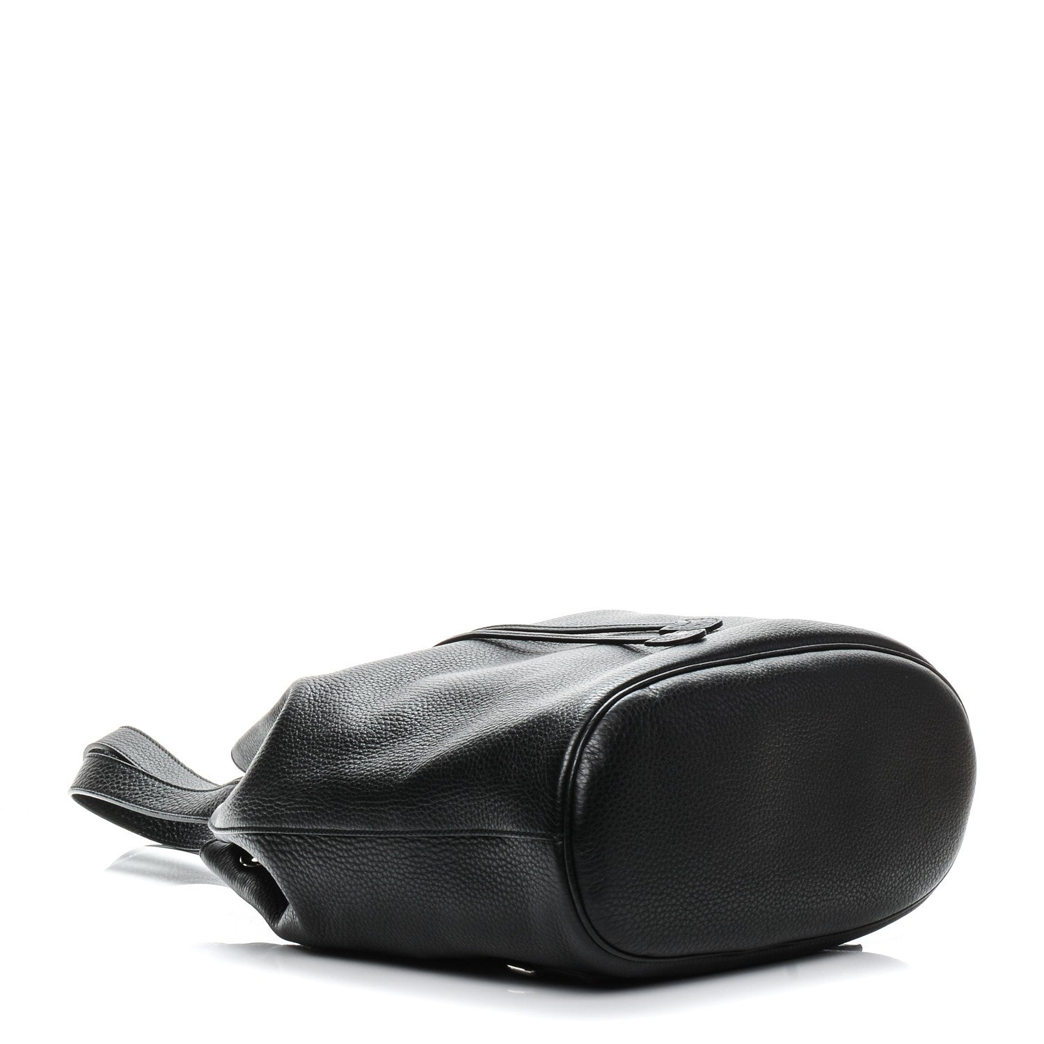 Gucci Pebbled Calfskin Small Soho Drawstring Backpack Black 4 of 6