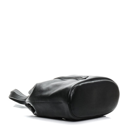 Gucci Pebbled Calfskin Small Soho Drawstring Backpack Black 4 of 6