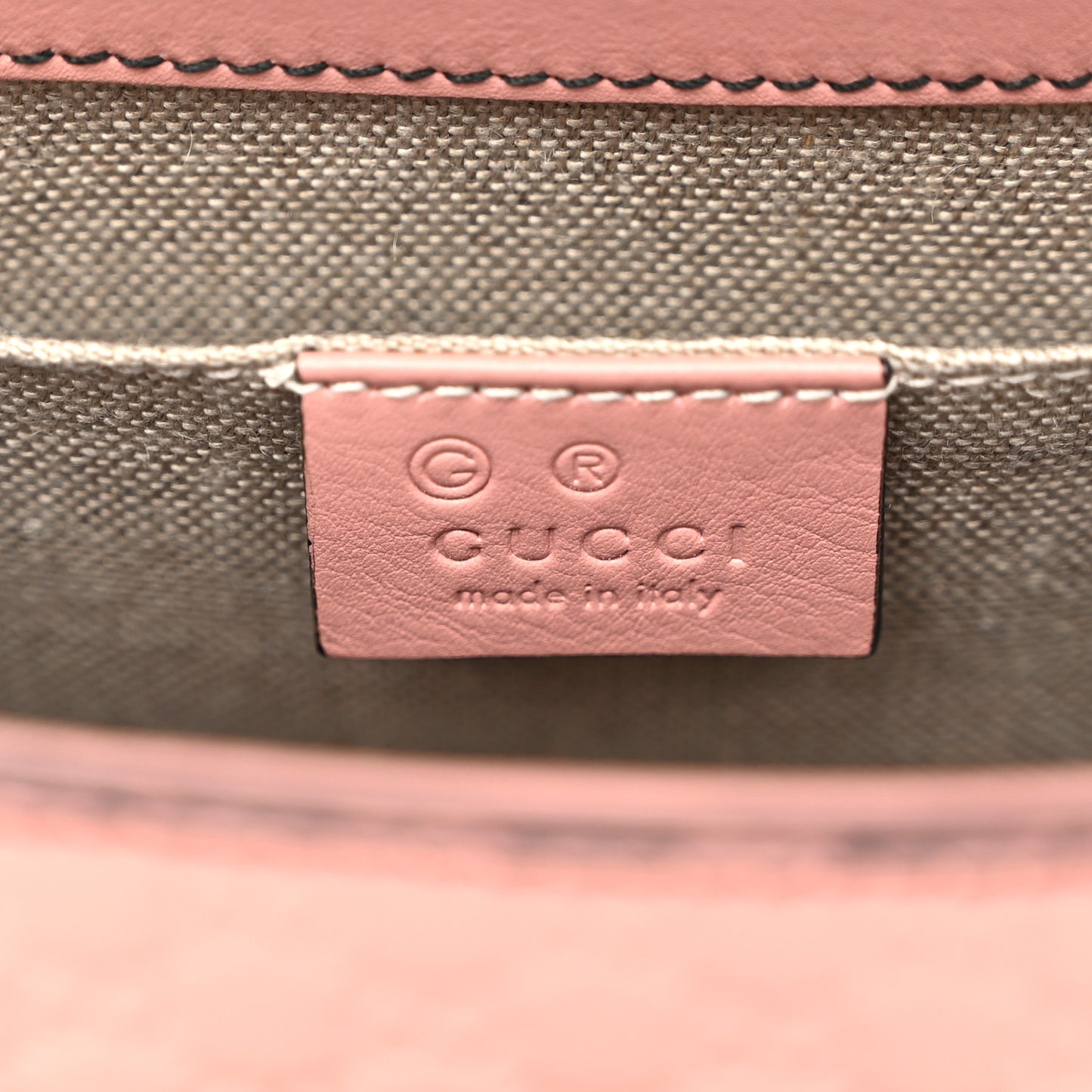 Microguccissima Medium Emily Chain Shoulder Bag Soft Pink