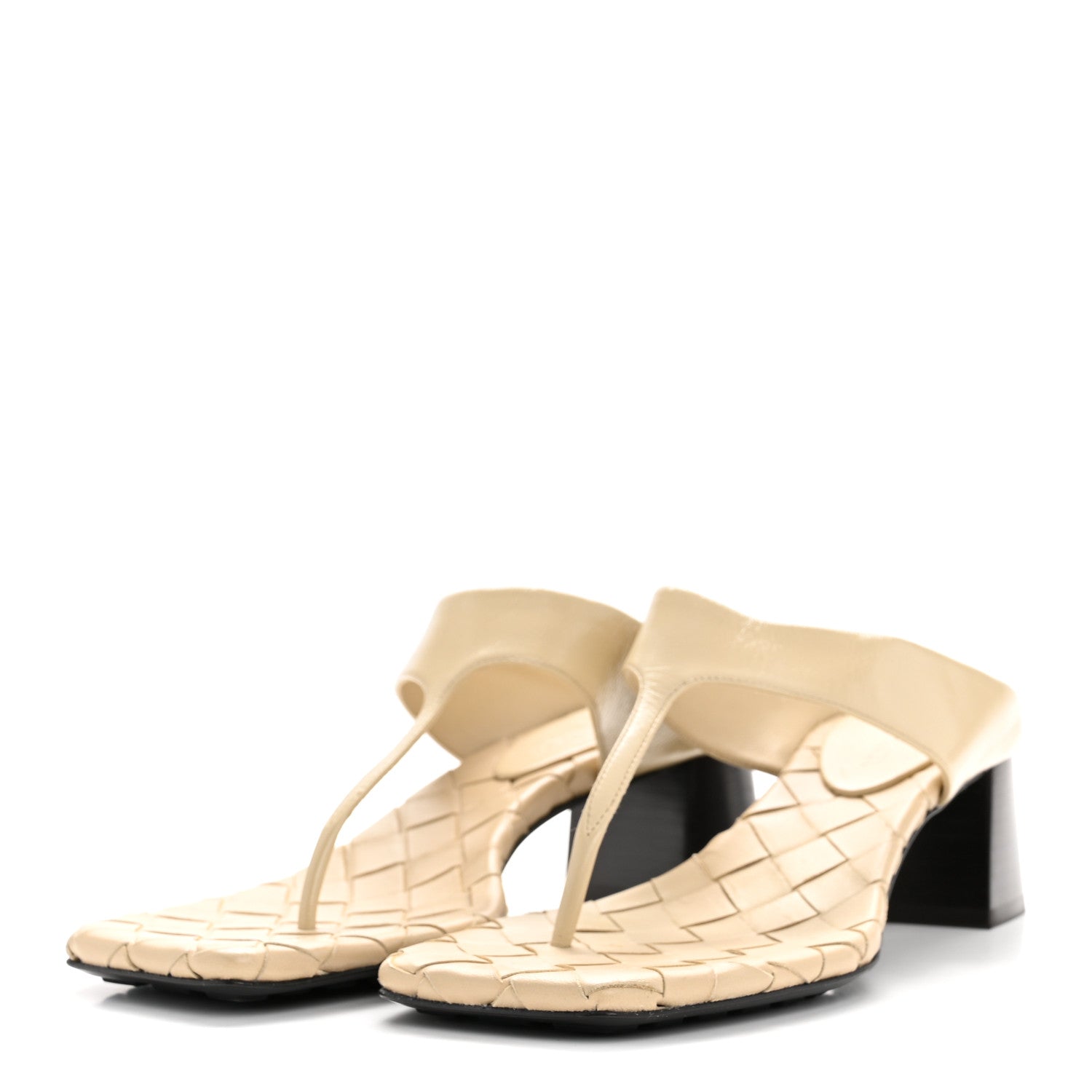 Bottega Veneta Cushion Lux Marella Thong Sandals 37 Light Butterscotch 7 of 18
