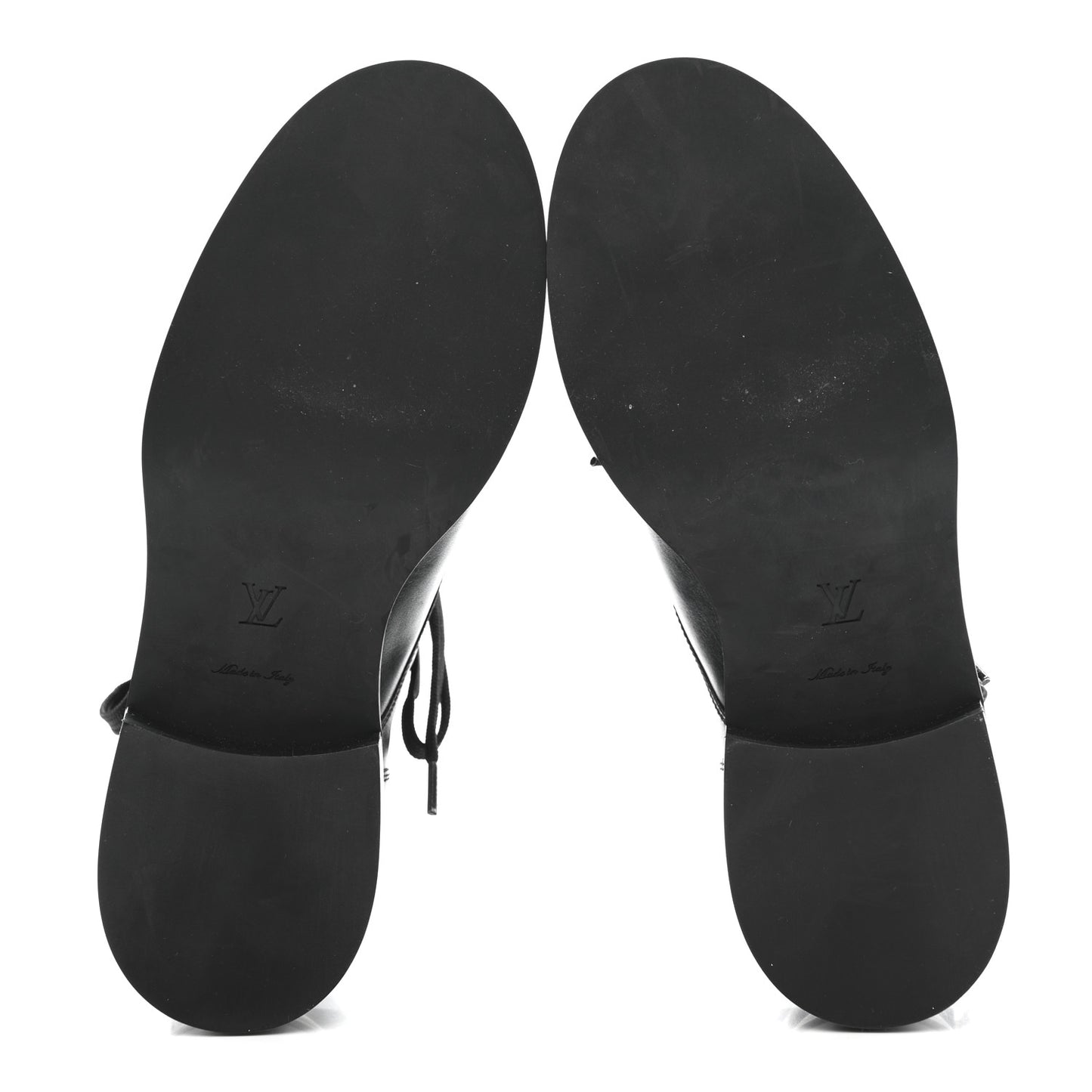 Calfskin Wonderland Flat Ranger Boots 37 Black