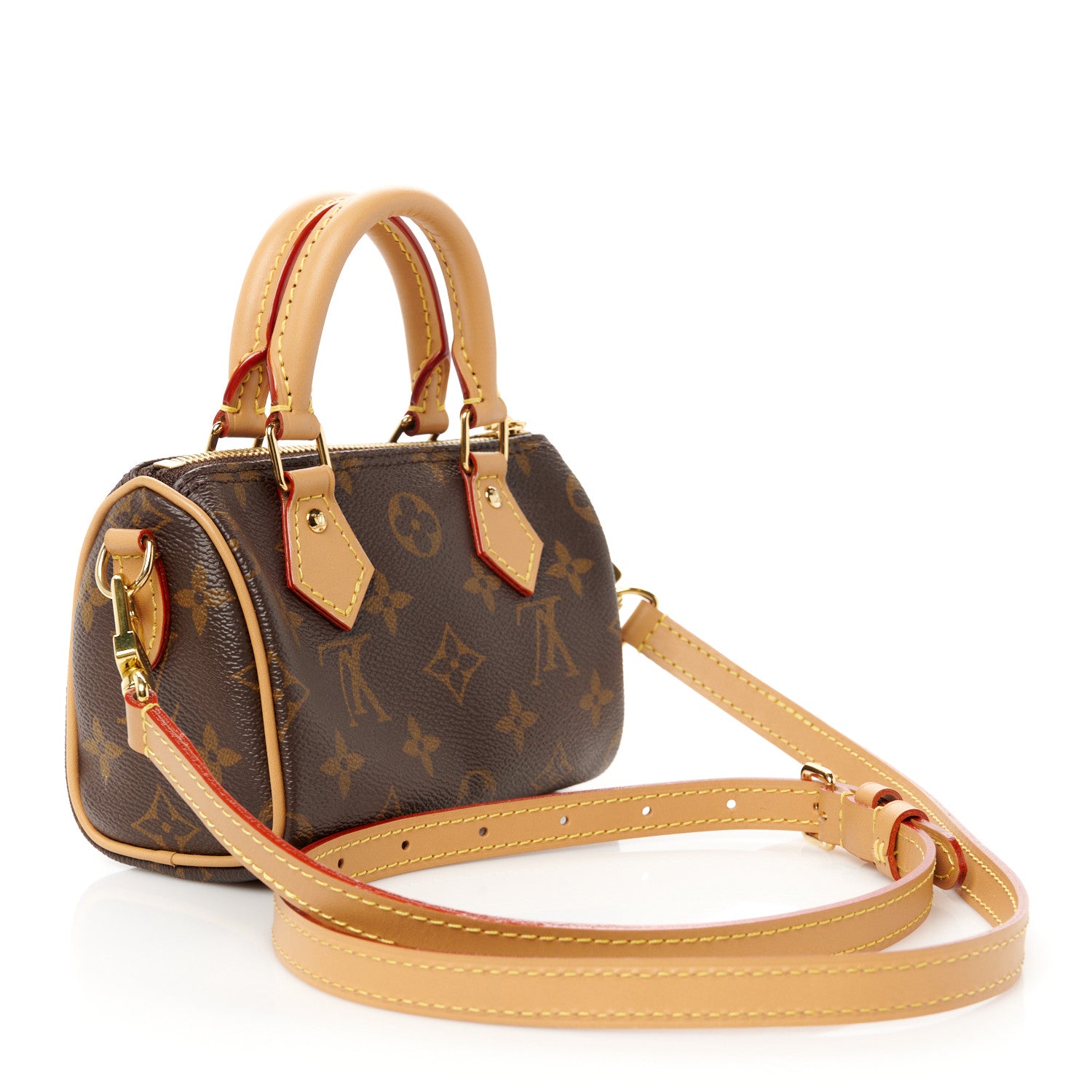 Louis Vuitton Monogram Nano Speedy Bandouliere 4 of 11