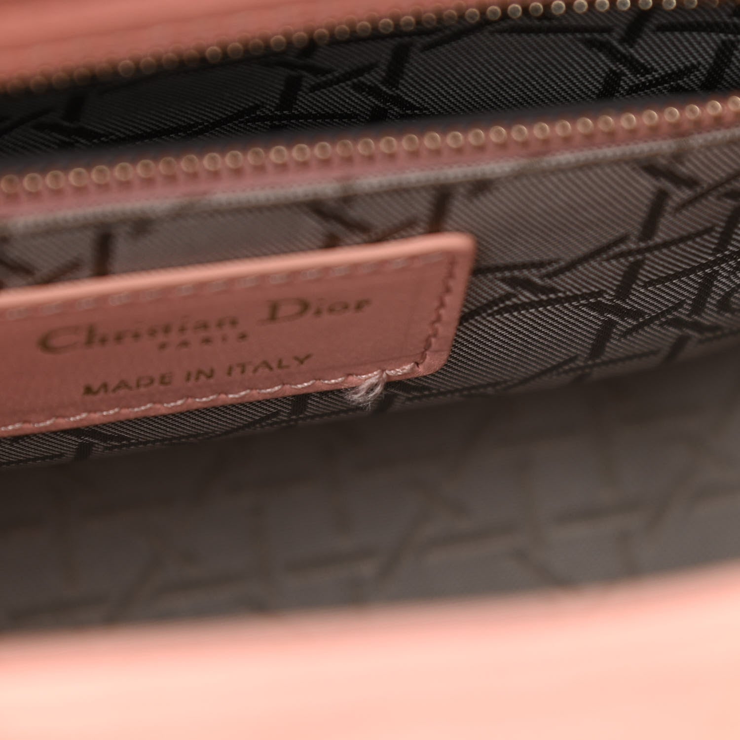 Christian Dior Lambskin Cannage Small My ABCDior Lady Dior Rose Clair 11 of 12