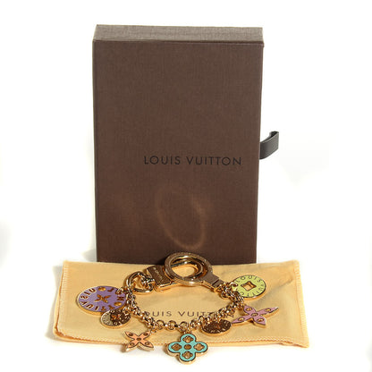 Louis Vuitton Enamel Looping Chain Key Ring Multicolor 3 of 7