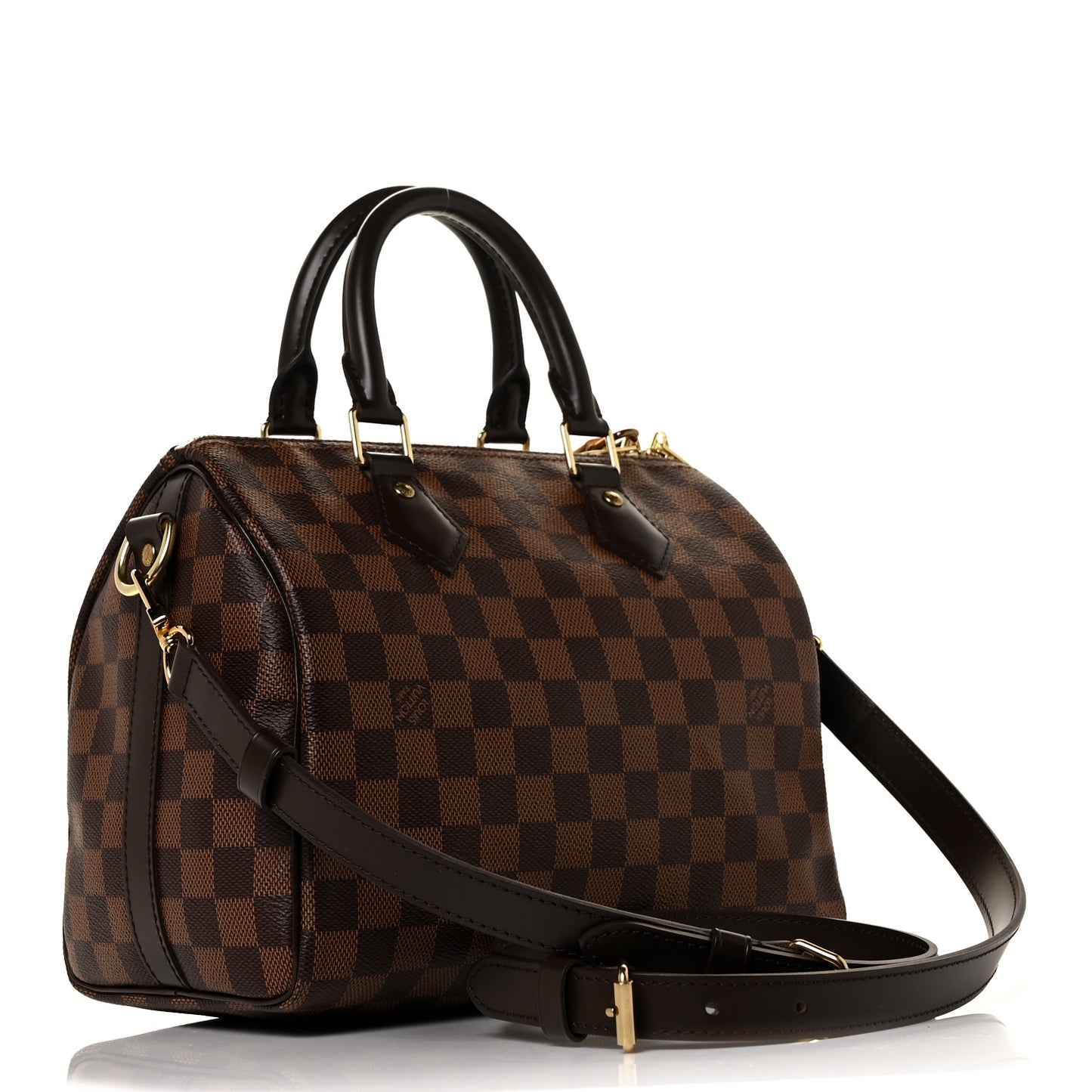 Damier Ebene Speedy Bandouliere 25
