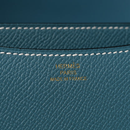 Hermes Epsom Constance 18 New Blue Jean 7 of 12