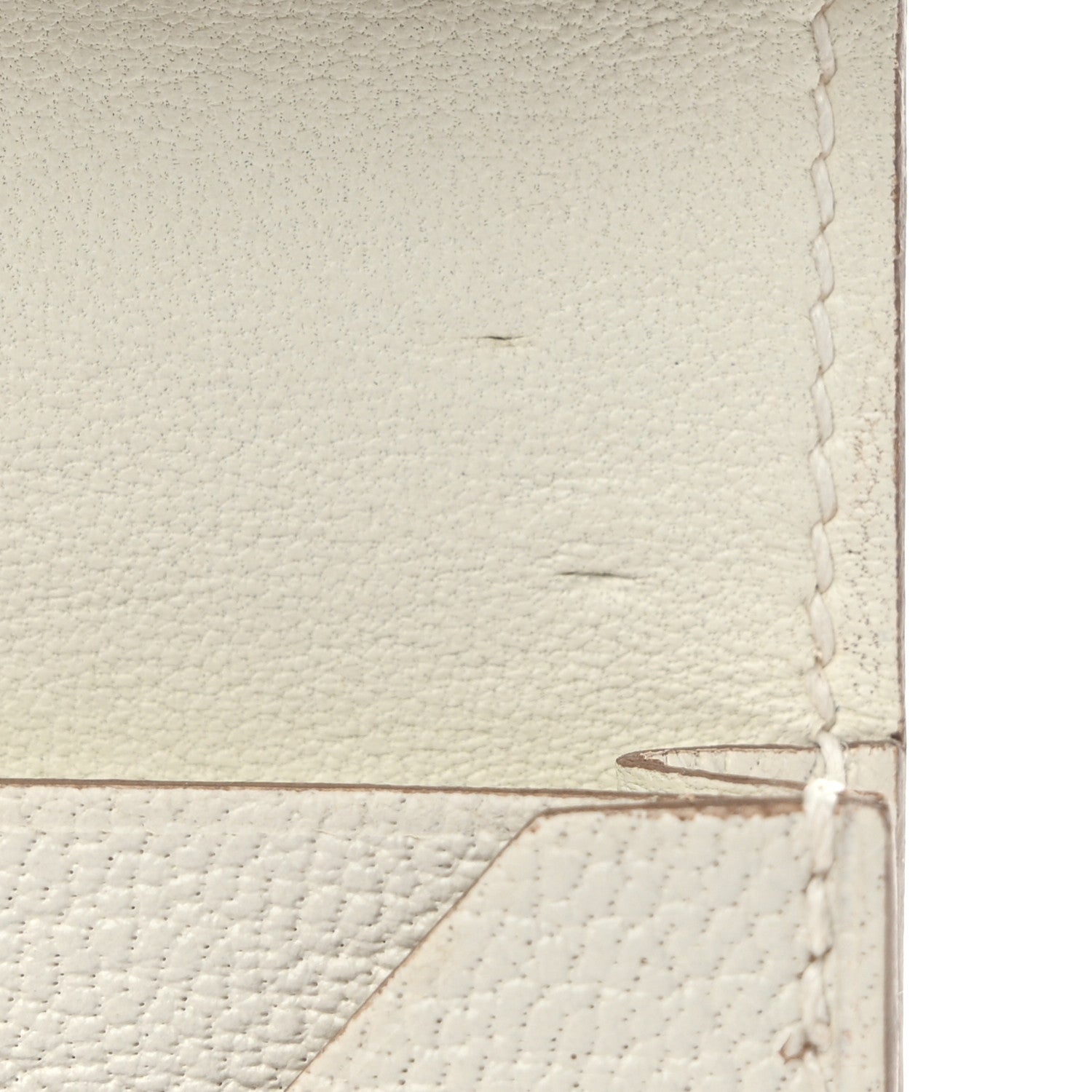 Hermes Chevre Mysore Bearn Card Holder Wallet Mushroom 9 of 11