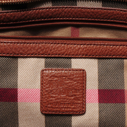 Burberry Suede Logo Tote 6 of 7