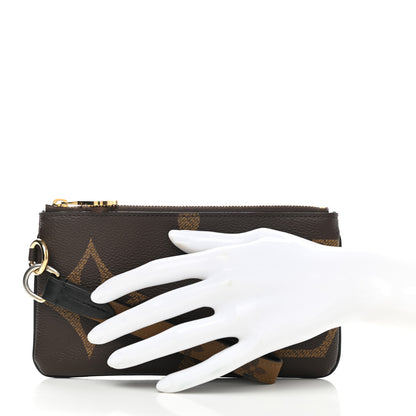 Louis Vuitton Reverse Monogram Giant Trio Rectangle Pouch 2 of 6