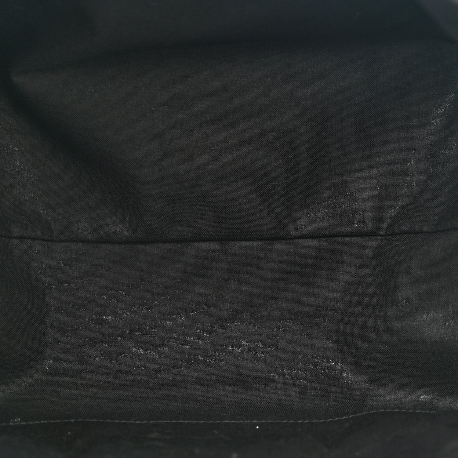 Balenciaga Cotton Canvas Calfskin BB Logo Jumbo Small Tote Bag Black White 5 of 9