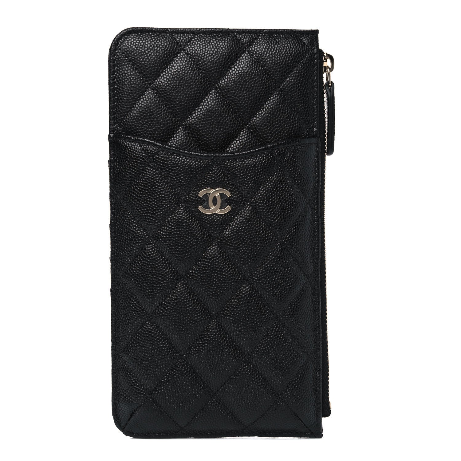 Chanel Caviar Quilted Classic iPhone Pouch Black 1 of 4