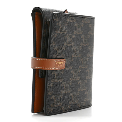 Celine Canvas Triomphe Travel Kit Tan 3 of 9