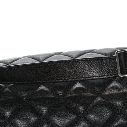 Chanel Calfskin Quilted Waist Bag Black 10 of 12