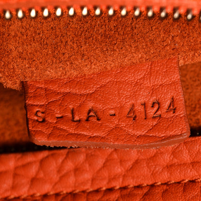 Celine Bullhide Calfskin Medium Phantom Luggage Burnt Orange 7 of 14