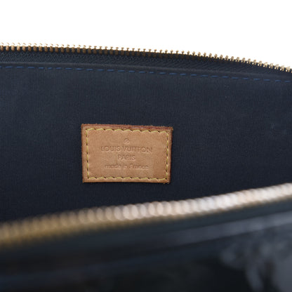 Louis Vuitton Vernis Alma MM Blue Nuit 8 of 10