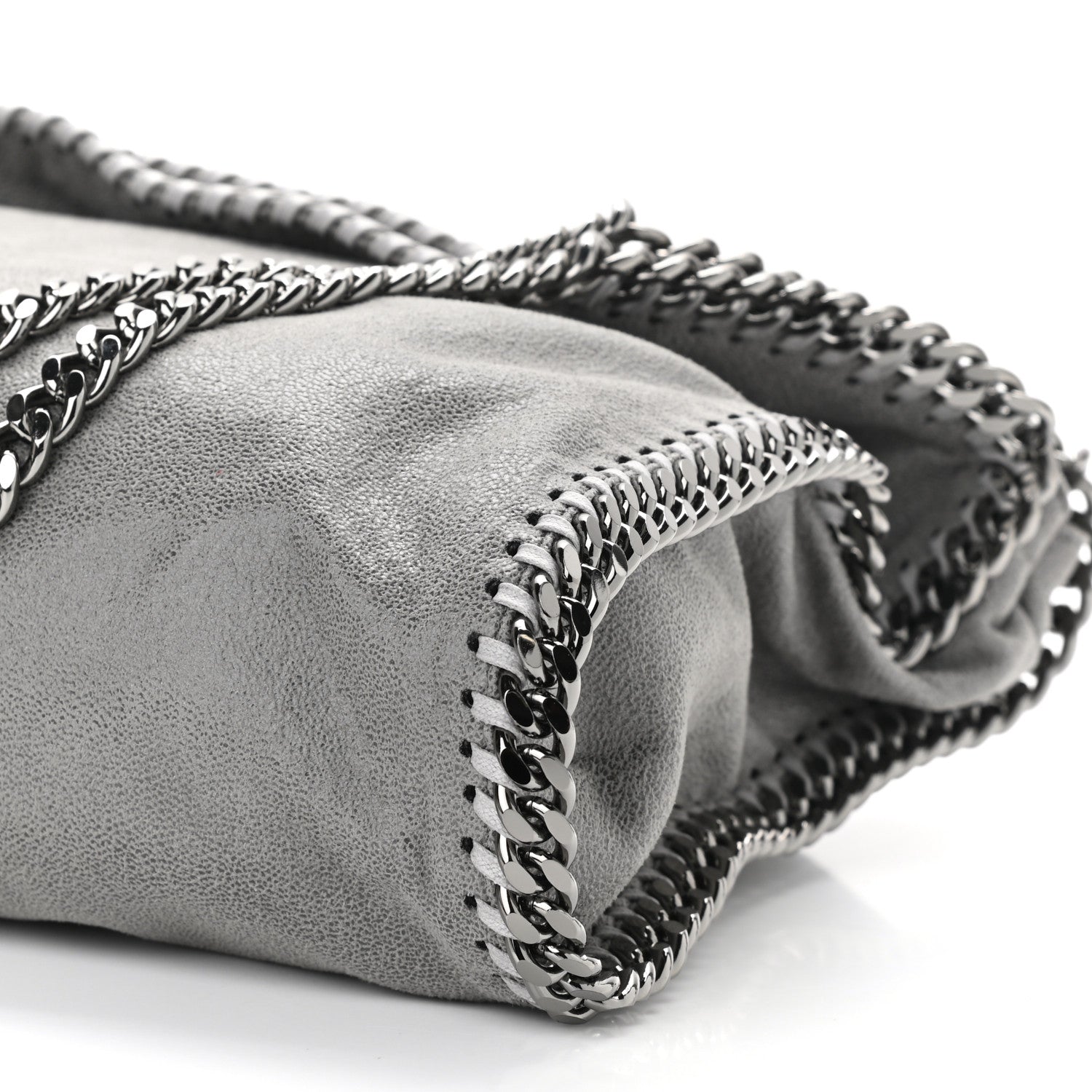 Stella McCartney Shaggy Deer Small Falabella Tote Light Grey 9 of 9