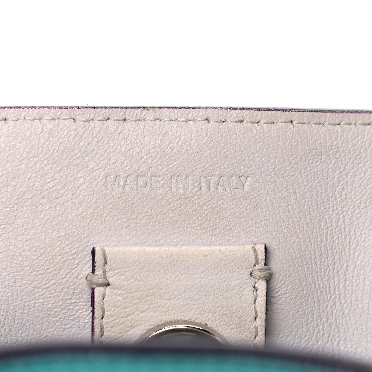 Christian Dior Smooth Calfskin Medium Diorissimo Tote Blue 15 of 25