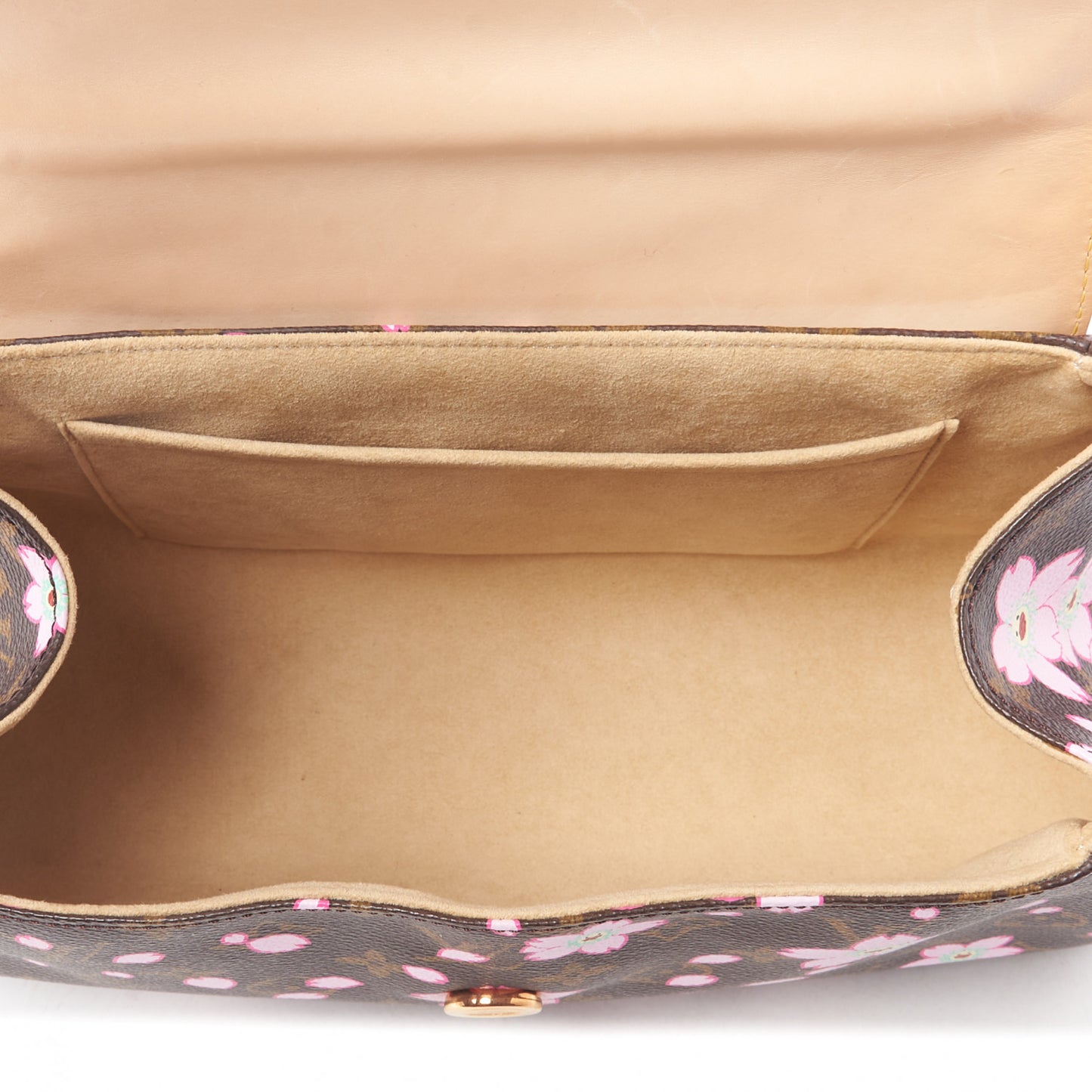 Monogram Cherry Blossom Sac Retro Bag Brown
