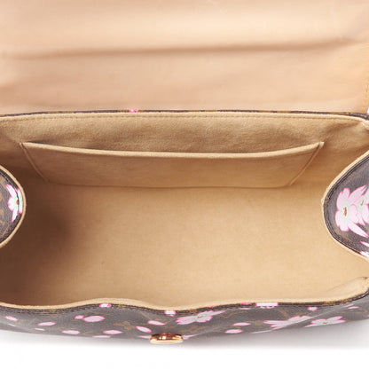 Louis Vuitton Monogram Cherry Blossom Sac Retro Bag Brown 5 of 8