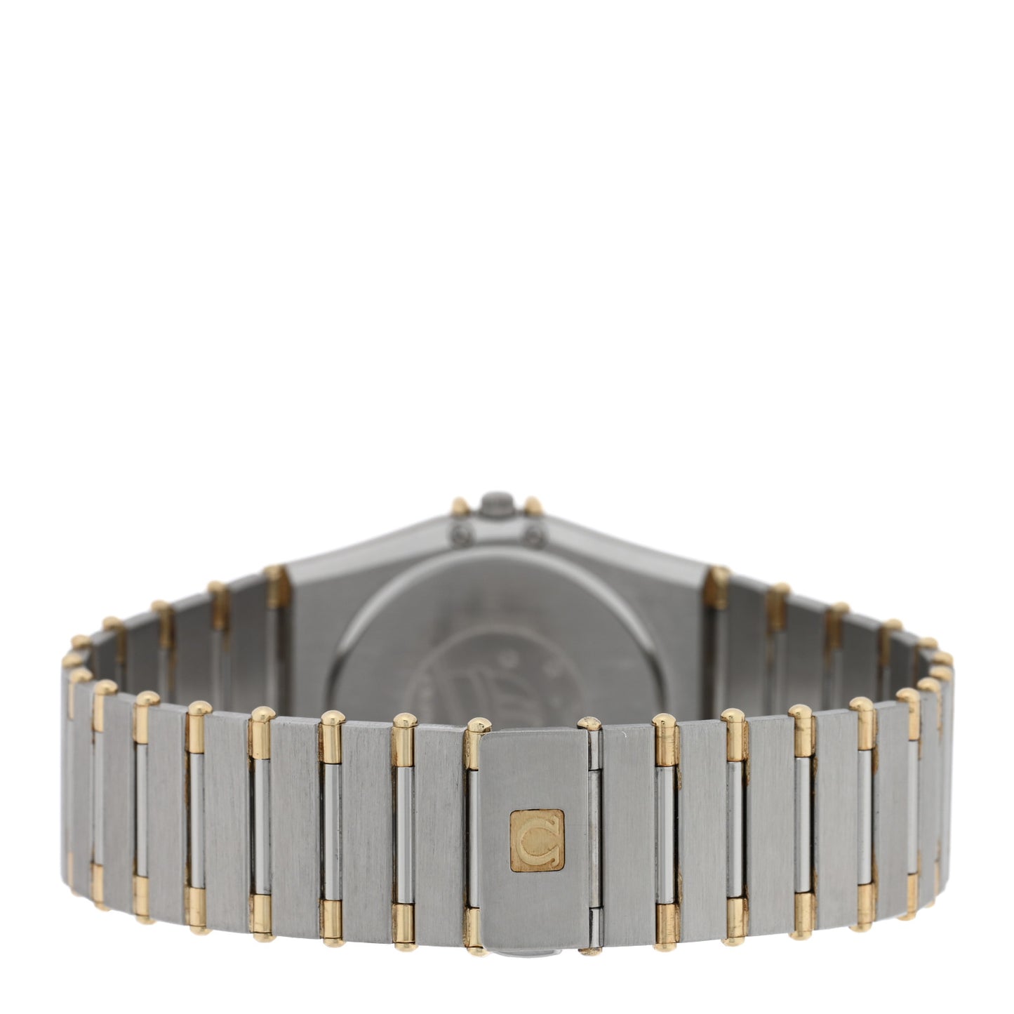 Stainless Steel 18K Yellow Gold 33mm Constellation Quartz Watch Champagne 398.0876