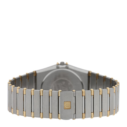 Omega Stainless Steel 18K Yellow Gold 33mm Constellation Quartz Watch Champagne 398.0876 3 of 4