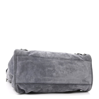 Balenciaga Baby Daim Suede Classic Hardware Velo Grey 5 of 11