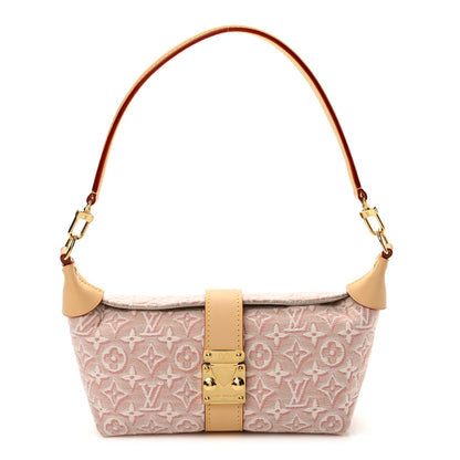 Louis Vuitton Monogram Embleme Mia Pochette Rose Ruban 1 of 10