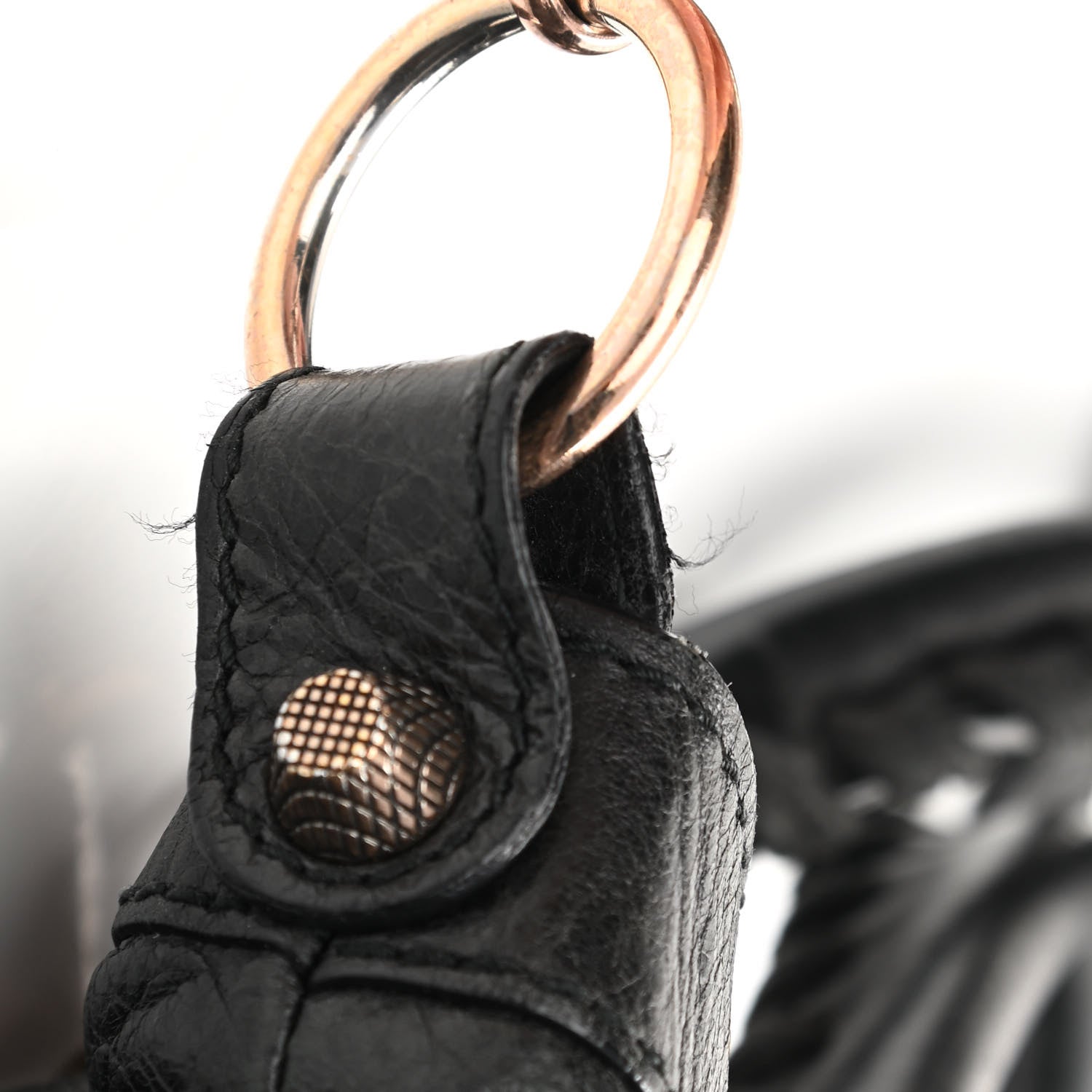 Balenciaga Agneau Giant 12 Rose Gold Hardware Town Black 12 of 14