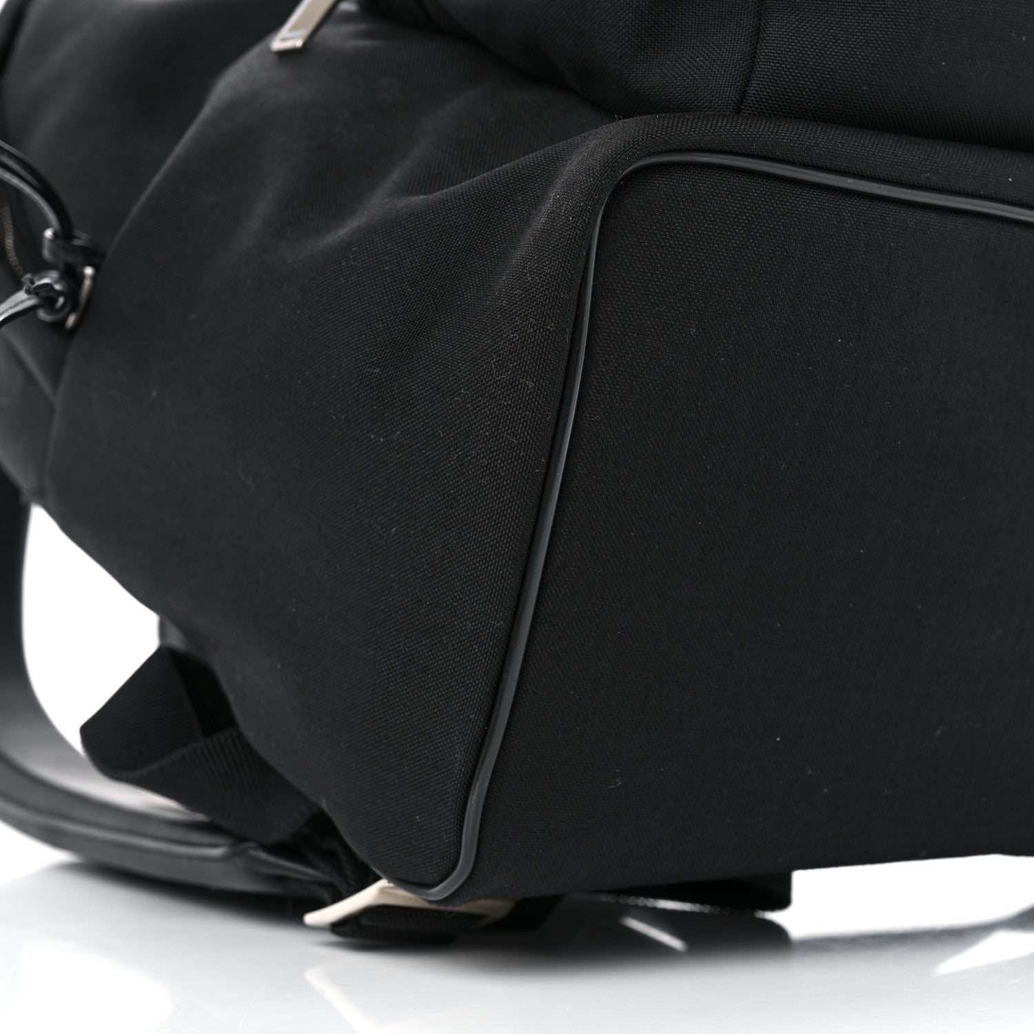 Saint Laurent Canvas Cit-E Backpack Black 8 of 12