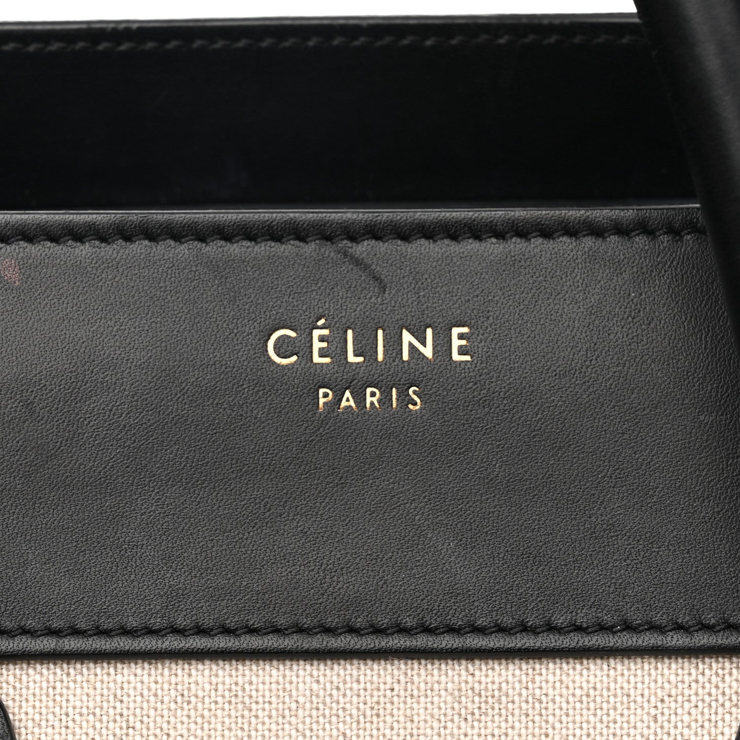 Celine Canvas Smooth Calfskin Mini Tri-Color Luggage Royal 8 of 17
