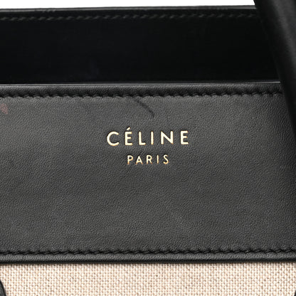 Celine Canvas Smooth Calfskin Mini Tri-Color Luggage Royal 8 of 17