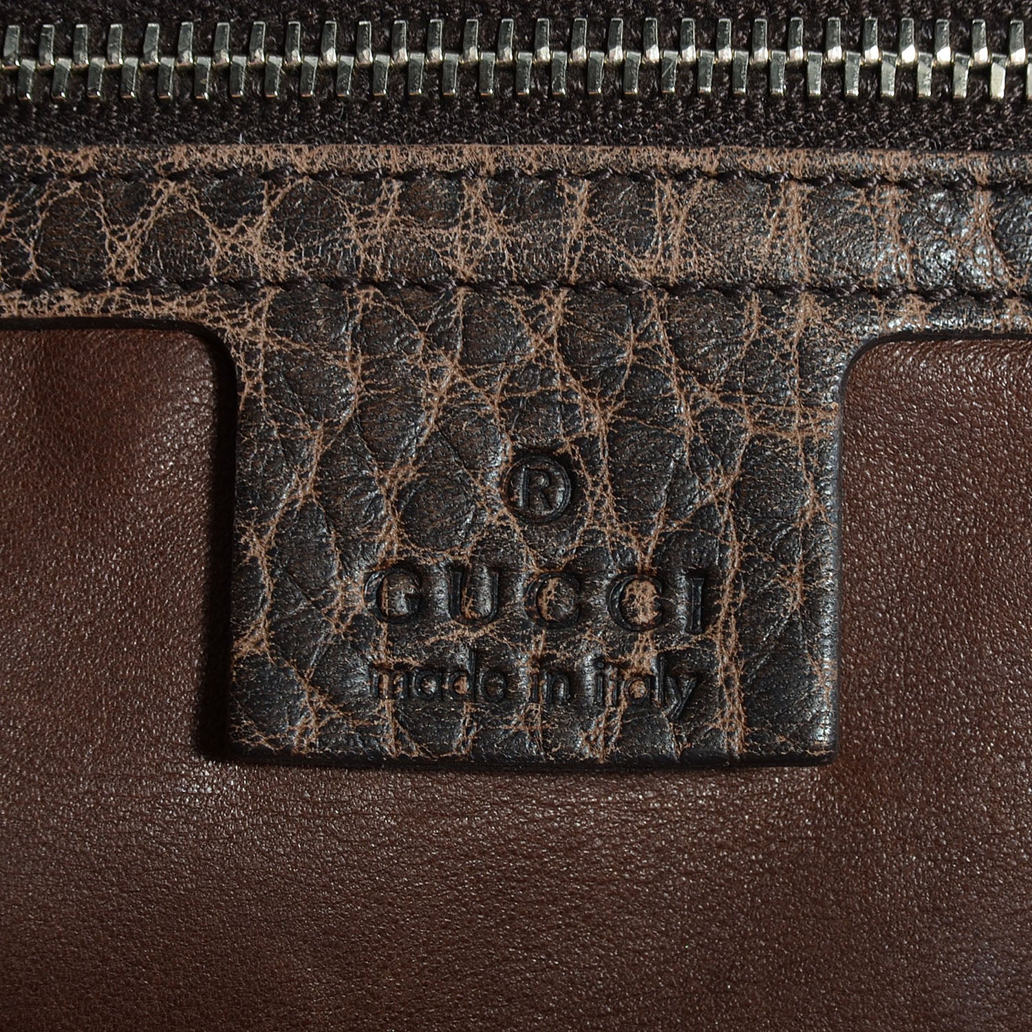 Gucci Python Bamboo Bar Medium Tote Brown 5 of 8