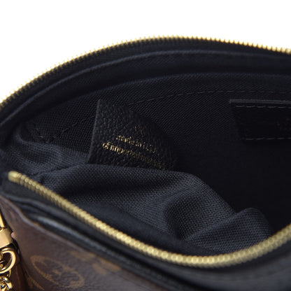 Louis Vuitton Monogram Pallas Clutch Blue Marine 7 of 11