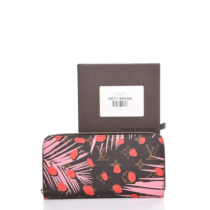 Louis Vuitton Monogram Jungle Dots Zippy Wallet Sugar Pink Poppy 8 of 8