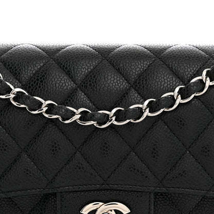 Chanel Caviar Quilted Small Double Flap Black 8 of 11