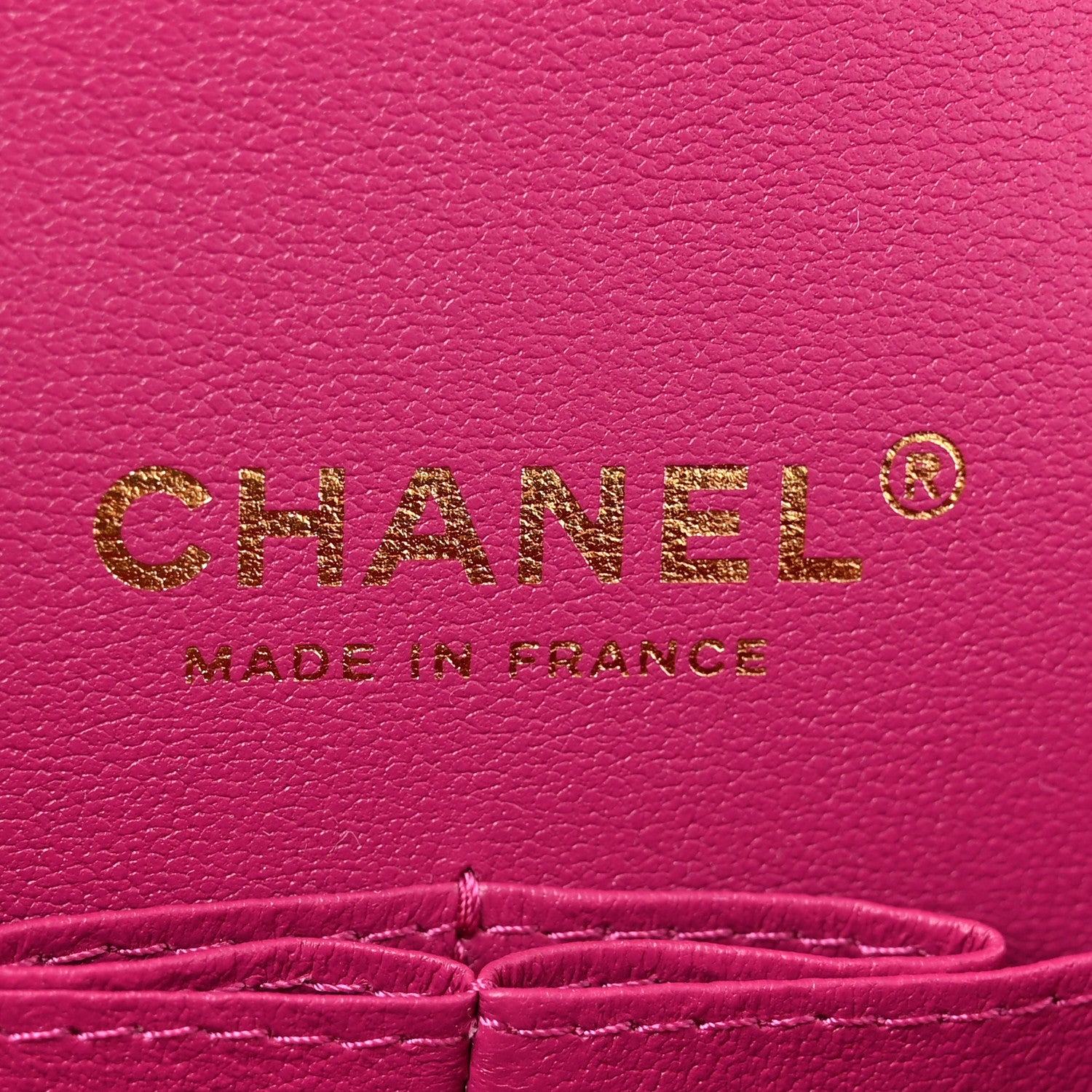 Chanel Caviar Quilted Medium Double Flap Purple 6 of 10
