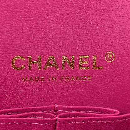 Chanel Caviar Quilted Medium Double Flap Purple 6 of 10