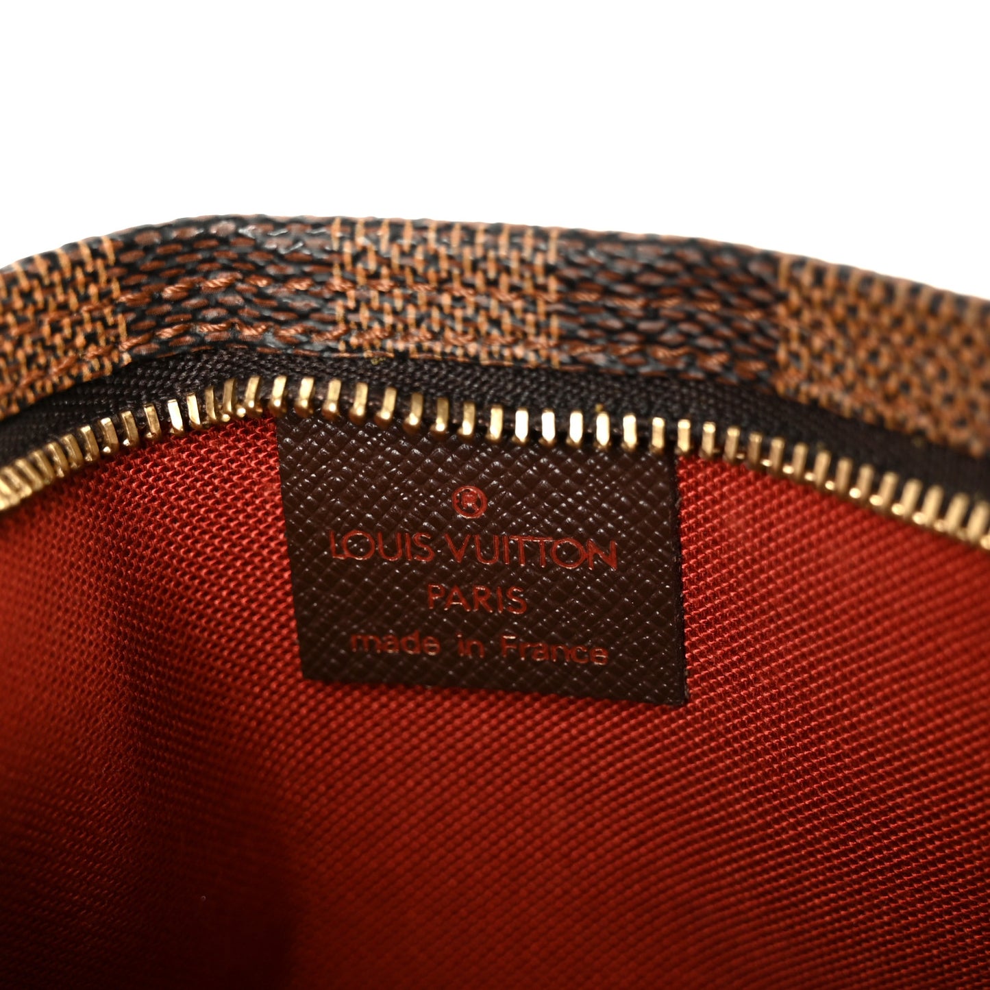 Damier Ebene Trousse Make Up Bag Pochette