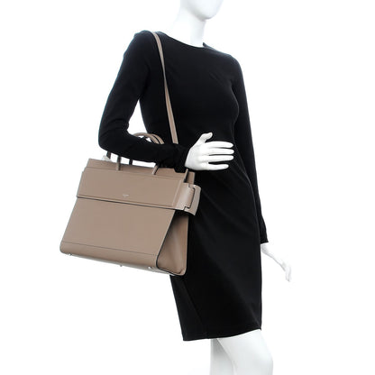 Givenchy Smooth Calfskin Medium Horizon Satchel Mastic 2 of 8