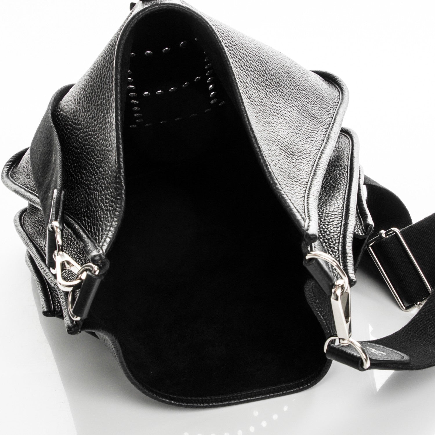 Hermes Taurillon Clemence Evelyne III GM Black 5 of 7